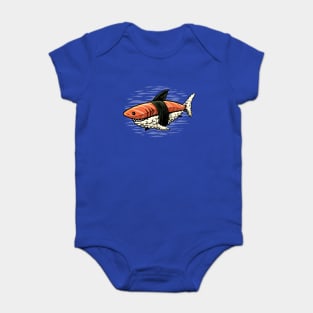 Sushi Shark Baby Bodysuit